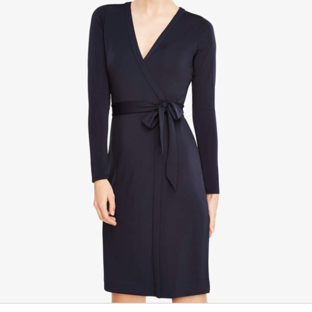Ann Taylor Matte Wrap Dress